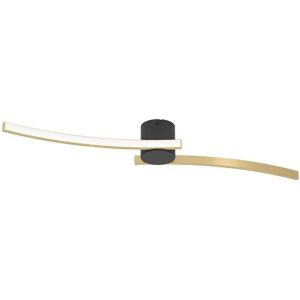 EGLO AIETA Plafondverlichting - Modern Design, LED, Zwart & Messing EGLO AIETA Plafondverlichting - Modern Design, LED, Zwart & Messing