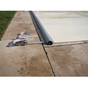 KWAD FLEX Pool-Abdeckplane - 8x4m, Beige, PVC, 100kg Support KWAD FLEX Pool-Abdeckplane - 8x4m, Beige, PVC, 100kg Support
