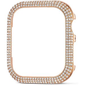 Swarovski Rose Gold Crystal Apple Watch Case - Smartwatch Accessory Swarovski Rose Gold Crystal Apple Watch Case - Smartwatch Accessory
