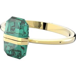 Pulsera rígida Swarovski Lucent - Cristal Oversize, Verde, Tono Dorado - Pulsera Pulsera rígida Swarovski Lucent - Cristal Oversize, Verde, Tono Dorado - Pulsera