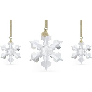 Swarovski White Crystal Snowflake Ornament Set - 2022 Edition Swarovski White Crystal Snowflake Ornament Set - 2022 Edition