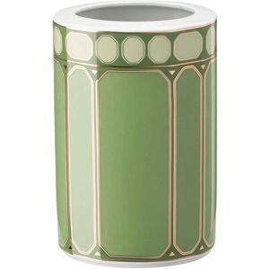 Vase Fern Swarovski x Rosenthal - Porcelaine - 15 cm - Vert - Vase - Publicité Vase Fern Swarovski x Rosenthal - Porcelaine - 15 cm - Vert - Vase - Publicité