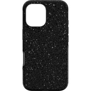 Luksusowa obudowa Swarovski na iPhone 16 z czarnymi kryształami - Akcesorium do smartfona Luksusowa obudowa Swarovski na iPhone 16 z czarnymi kryształami - Akcesorium do smartfona