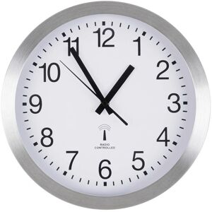Nástěnné hodiny Ambia Home - Stříbrné, 30cm - Nástěnné hodiny Nástěnné hodiny Ambia Home - Stříbrné, 30cm - Nástěnné hodiny