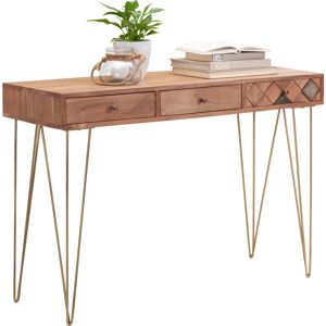 Ambia Home Konzolový Stolek - Akácie - Bronz - 115cm Ambia Home Konzolový Stolek - Akácie - Bronz - 115cm