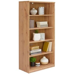 Xora Wotan tölgy polc - 5 rekesz - 72x148x36 cm Xora Wotan tölgy polc - 5 rekesz - 72x148x36 cm