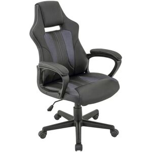 Xora Gaming Szék - Műbőr, Mesh, Szürke & Fekete - Gaming Szék Xora Gaming Szék - Műbőr, Mesh, Szürke & Fekete - Gaming Szék