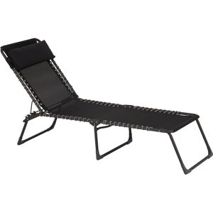 Ambia Garden Tmavě šedé ocelové zahradní křeslo - garden recliner Ambia Garden Tmavě šedé ocelové zahradní křeslo - garden recliner