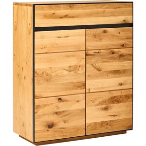 Linea Natura Schuhschrank - Wild Eiche - Anthrazit - 86/104/38 cm Linea Natura Schuhschrank - Wild Eiche - Anthrazit - 86/104/38 cm
