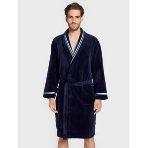 HOM Dunkelblauer Transat 402443 Bademantel - Bathrobe HOM Dunkelblauer Transat 402443 Bademantel - Bathrobe
