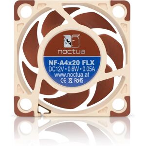 Noctua NF-A4x20 FLX Computer Case Fan - 40x20mm - Quiet, Beige, Brown Noctua NF-A4x20 FLX Computer Case Fan - 40x20mm - Quiet, Beige, Brown