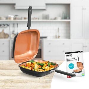 LIVINGTON Black Doubletta Basic Set - Frying Pan LIVINGTON Black Doubletta Basic Set - Frying Pan