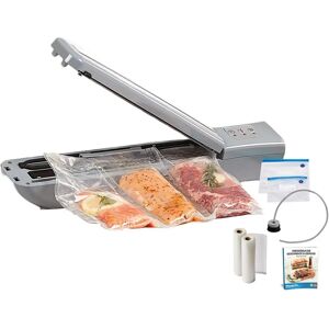 PowerXL Duo NutriSealer - Emballeuse sous vide - Soudure de film - Argent - Publicité PowerXL Duo NutriSealer - Emballeuse sous vide - Soudure de film - Argent - Publicité