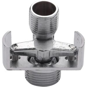 CYSLMUK - 1/2in to 3/4in Shower Adapter - Copper - Chrome - Shower Arm Adaptor CYSLMUK - 1/2in to 3/4in Shower Adapter - Copper - Chrome - Shower Arm Adaptor