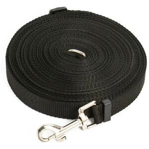CYSLMUK - 10m Nylon Leash - Black - Handle - Dog Leash CYSLMUK - 10m Nylon Leash - Black - Handle - Dog Leash