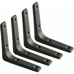 CYSLMUK - Staffa per mensola a muro - 100x100x20mm - 4 Stück - Shelf Bracket CYSLMUK - Staffa per mensola a muro - 100x100x20mm - 4 Stück - Shelf Bracket