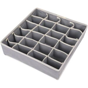 CYSLMUK - Lingerie Storage Box - 2-Pack - 24-Grid Dividers CYSLMUK - Lingerie Storage Box - 2-Pack - 24-Grid Dividers