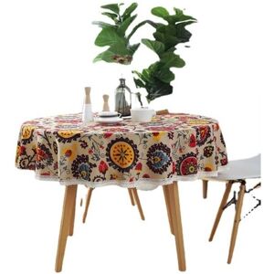 CYSLMUK - Girasole - Cotton-Linen - 100cm - Tablecloth CYSLMUK - Girasole - Cotton-Linen - 100cm - Tablecloth