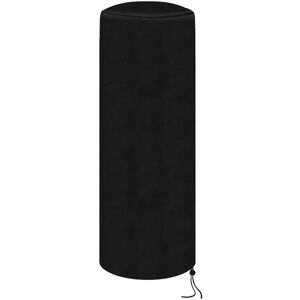 CYSLMUK - 50x50x120 - Black - Oxford Fabric - Heater Cover CYSLMUK - 50x50x120 - Black - Oxford Fabric - Heater Cover