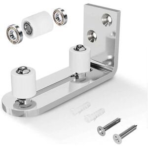 CYSLMUK - Bottom Floor Guide - Silver - Wood - Door guide CYSLMUK - Bottom Floor Guide - Silver - Wood - Door guide