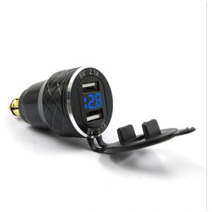 CYSLMUK - Dual USB Moto Charger - Blue - Car charger CYSLMUK - Dual USB Moto Charger - Blue - Car charger