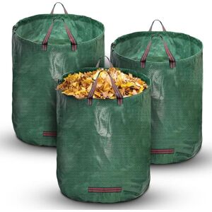Cyslmuk - 272L - 3-pack - green - Garden waste bags Cyslmuk - 272L - 3-pack - green - Garden waste bags