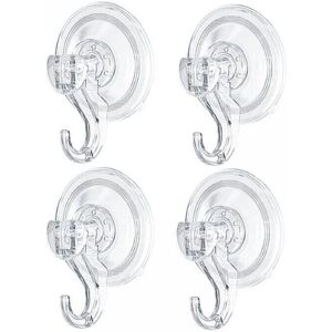 CYSLMUK - Ventosa4 - 4-pack - Transparent - Hook Set CYSLMUK - Ventosa4 - 4-pack - Transparent - Hook Set