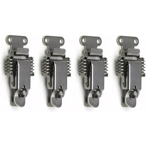 CYSLMUK - Stainless steel clip lock 74x36 mm - 4 pcs CYSLMUK - Stainless steel clip lock 74x36 mm - 4 pcs