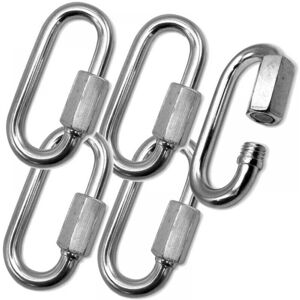 CYSLMUK - 7mm-304SS-quick-gate - 5-pcs - Carabiners CYSLMUK - 7mm-304SS-quick-gate - 5-pcs - Carabiners