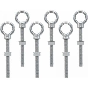 CYSLMUK - M8x80 - Acero inoxidable 304 - Tornillo de ojo CYSLMUK - M8x80 - Acero inoxidable 304 - Tornillo de ojo