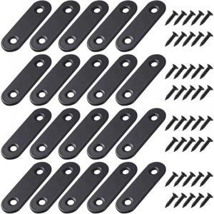 CYSLMUK - 56x16mm - Black - Right-angle - Angle Bracket CYSLMUK - 56x16mm - Black - Right-angle - Angle Bracket