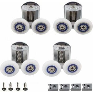 CYSLMUK - Door Roller - 25mm - 4-pack - Shower door roller CYSLMUK - Door Roller - 25mm - 4-pack - Shower door roller