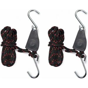 CYSLMUK - Cinghie a cricchetto con corda 1/4 di pollice - Black - Light kit CYSLMUK - Cinghie a cricchetto con corda 1/4 di pollice - Black - Light kit