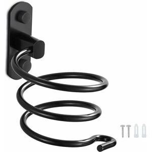 CYSLMUK - Aluminium Wall Mount - Negro - Soporte para secador CYSLMUK - Aluminium Wall Mount - Negro - Soporte para secador