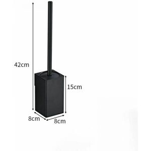 Cyslmuk - SQ - Black - Stainless 304 - Toilet brush set Cyslmuk - SQ - Black - Stainless 304 - Toilet brush set