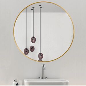 CYSLMUK - Specchio bagno 60cm oro - Bathroom Mirror CYSLMUK - Specchio bagno 60cm oro - Bathroom Mirror
