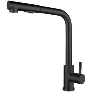 CYSLMUK - Grifo de cocina negro con 2 modos de pulverización CYSLMUK - Grifo de cocina negro con 2 modos de pulverización
