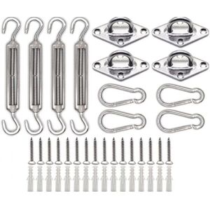 CYSLMUK - Kit de fijación para velas ombragentes 304 - Hardware Kit CYSLMUK - Kit de fijación para velas ombragentes 304 - Hardware Kit