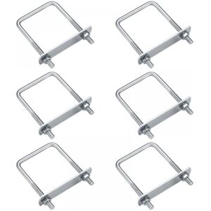 CYSLMUK - U-bolt M6 - stainless steel - with nuts - U-bolt kit CYSLMUK - U-bolt M6 - stainless steel - with nuts - U-bolt kit