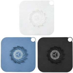 CYSLMUK - 3-pack - Blue - 28x28 cm - Shower hair catcher CYSLMUK - 3-pack - Blue - 28x28 cm - Shower hair catcher