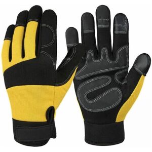 CYSLMUK Chainsaw Protective Gloves - Leather Palm, Cut-Resistant CYSLMUK Chainsaw Protective Gloves - Leather Palm, Cut-Resistant