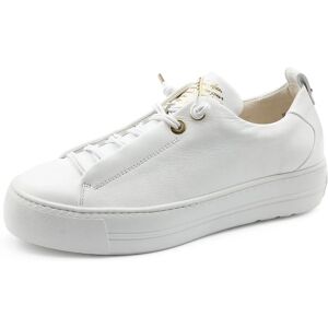 Paul Green Wei/Gold Leder Slip-On Turnschuhe - Sneaker Paul Green Wei/Gold Leder Slip-On Turnschuhe - Sneaker