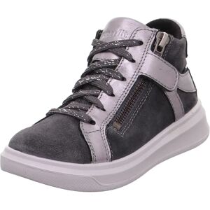 Superfit Modèle 34 - Chaussures pour enfants en gris en velours - Publicité Superfit Modèle 34 - Chaussures pour enfants en gris en velours - Publicité