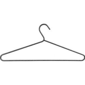 Percha de ropa Halcö Kulm Negra de acero inoxidable - Percha Percha de ropa Halcö Kulm Negra de acero inoxidable - Percha