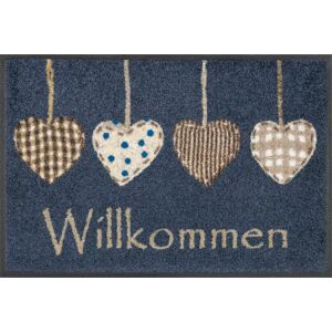 Kleen-Tex Cottage Hearts Washable Mat - 40x60cm Kleen-Tex Cottage Hearts Washable Mat - 40x60cm