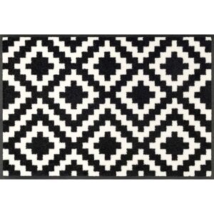 Kleen-Tex Kalmar Tapis Lavable Noir-Blanc - Tapis - Publicité Kleen-Tex Kalmar Tapis Lavable Noir-Blanc - Tapis - Publicité