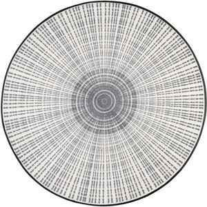 Kleen-Tex Cascara Grey Wash Round Floor Mat - Indoor/Outdoor Kleen-Tex Cascara Grey Wash Round Floor Mat - Indoor/Outdoor