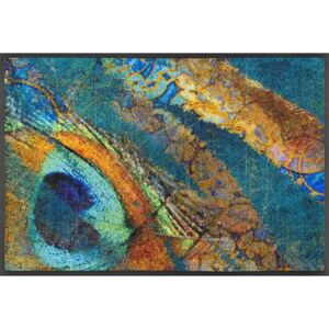 Tapis à saleté lavable Exotic Pavo - 50x75cm - Publicité Tapis à saleté lavable Exotic Pavo - 50x75cm - Publicité