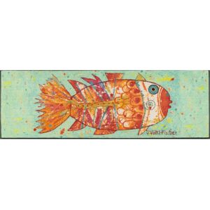 Kleen-Tex Funky Fish Washable Doormat - Bunt - 60x180cm Kleen-Tex Funky Fish Washable Doormat - Bunt - 60x180cm