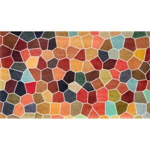 Kleen-Tex Orange Wash+Dry Door Mat – 70x120cm - Door Mat Kleen-Tex Orange Wash+Dry Door Mat – 70x120cm - Door Mat